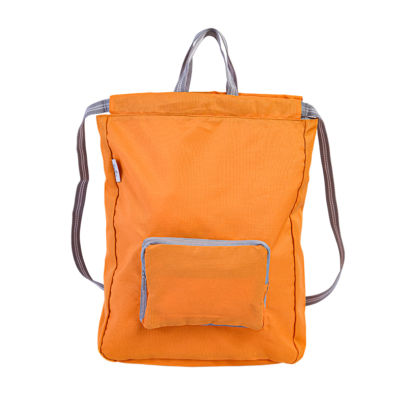 LJ24-003 Katlanabilir, taşıması kolay, ipli katlanır alışveriş çantası