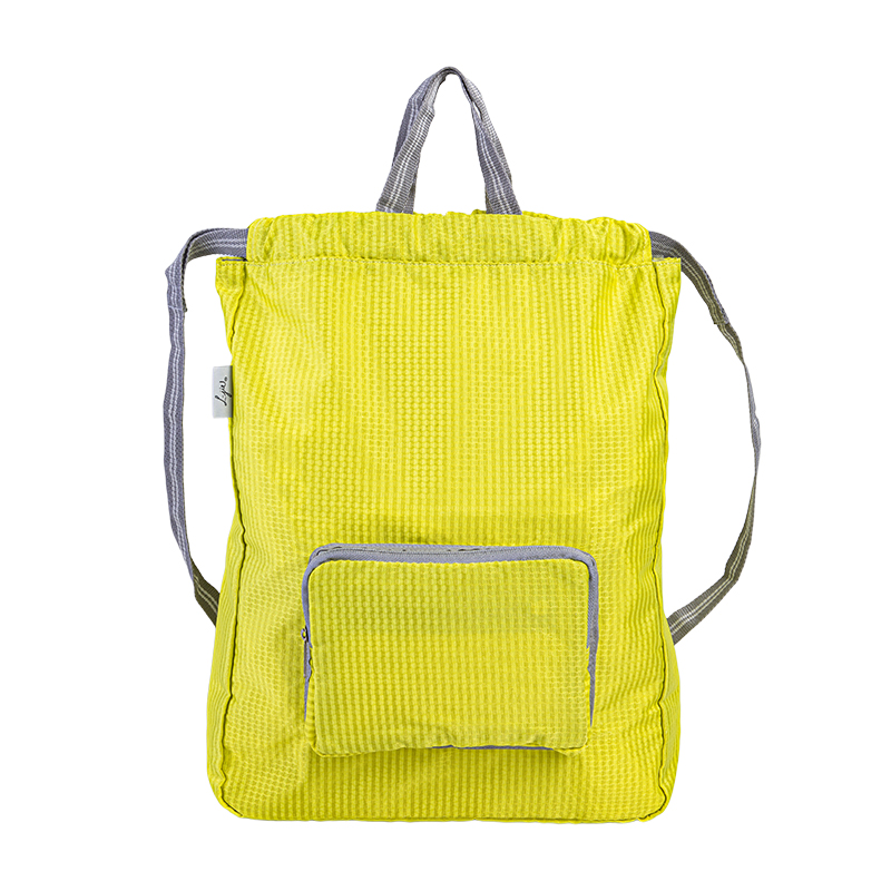LJ24-003 Katlanabilir, taşıması kolay, ipli katlanır alışveriş çantası LJ24-003 Katlanabilir, taşıması kolay, ipli katlanır alışveriş çantası